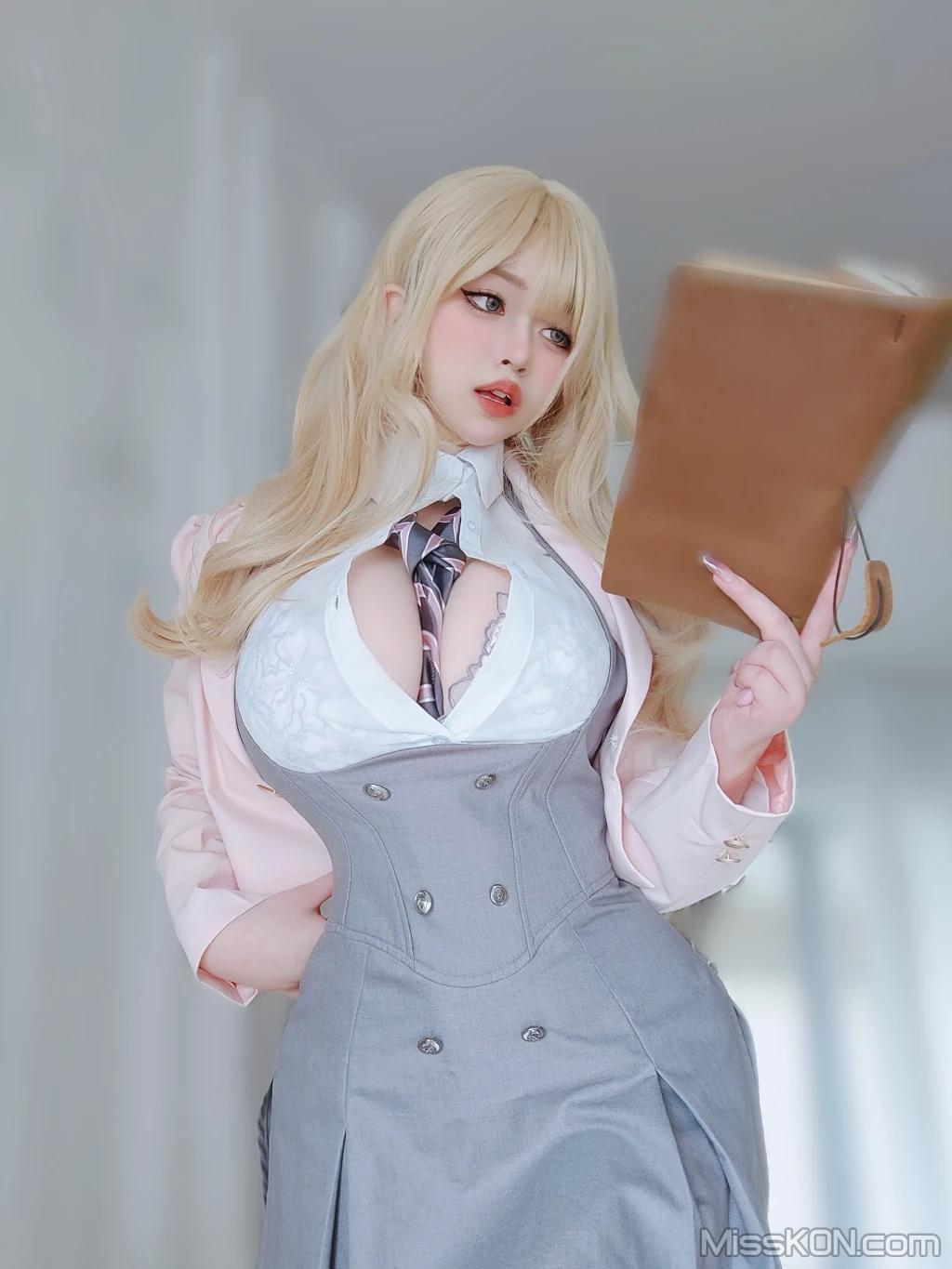 Coser@女主K: 催眠傲娇的前辈 (78 photos)(23)