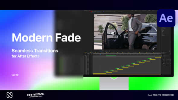 Modern Flat Transitions Vol 01 - VideoHive 49967260