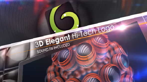 3D Elegant Hi-Tech Logo | Corporate - VideoHive 7083596