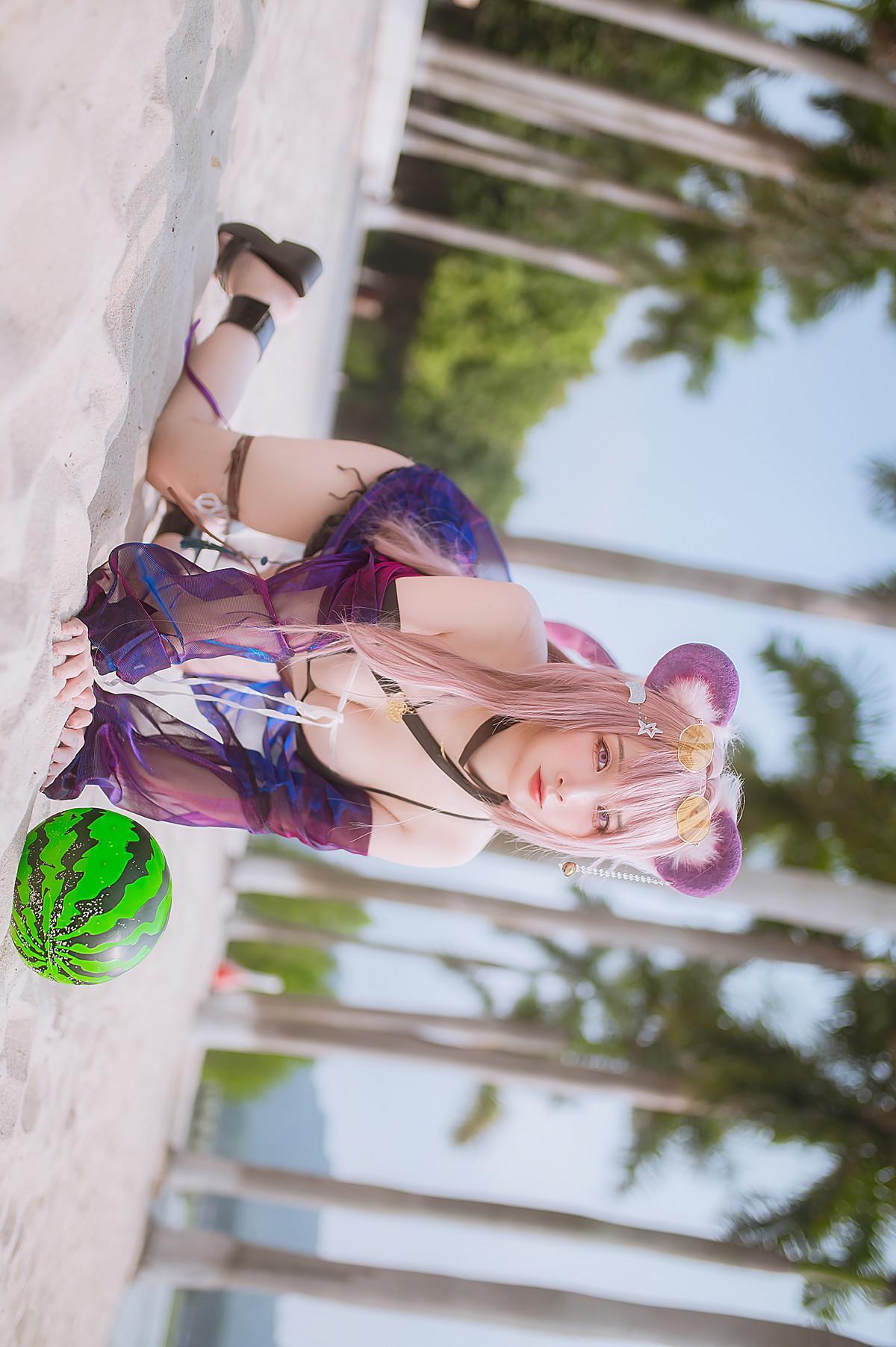 Cosplay 二佐Nisa 《泰拉夏日纪事》 佐佐林雨霞(26)
