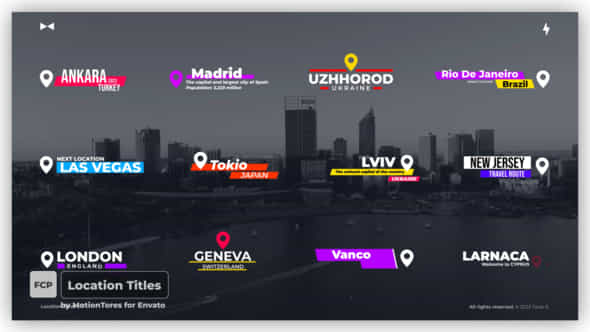 Location Titles - VideoHive 45546608