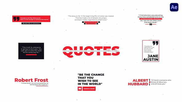 Clear Quotes - VideoHive 39479999