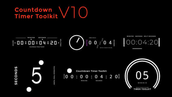 Countdown Timer Toolkit - VideoHive 38247589