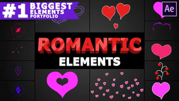 Romantic Elements | After Effects - VideoHive 25712695