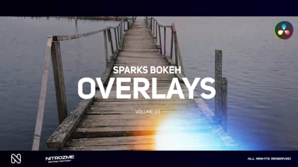 Bokeh Overlays Vol 03 For Davinci Resolve - VideoHive 49437441