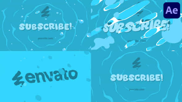 Pool Party Sea Style Logo For After Effects - VideoHive 58983504