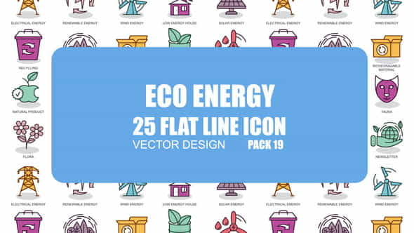 Eco Energy - Flat Animation - VideoHive 23381242