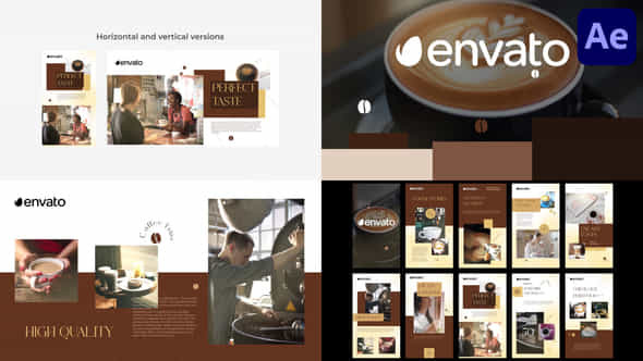 Coffee Time Slideshow - VideoHive 44854248