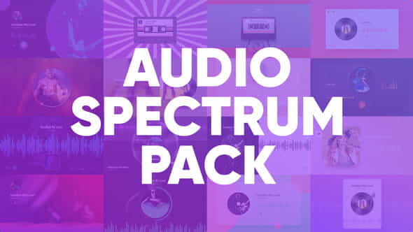 Audio Spectrum Pack - VideoHive 25645087