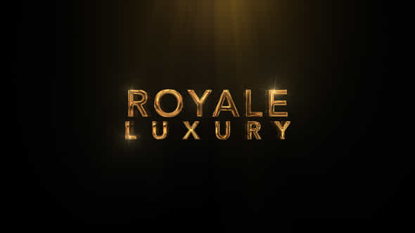 Royal Luxury Cinematic Title Pack - VideoHive 22006045