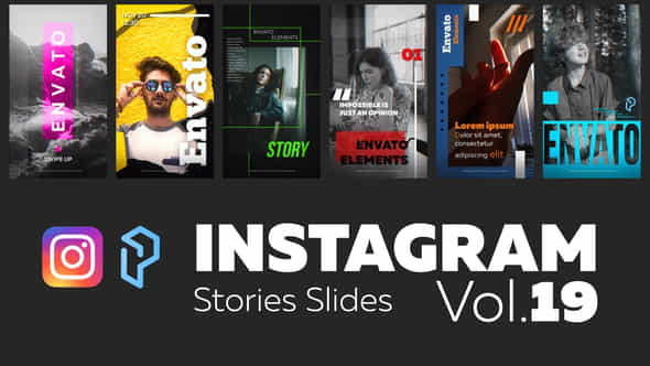 Instagram Stories Slides Vol. 19 - VideoHive 28713323