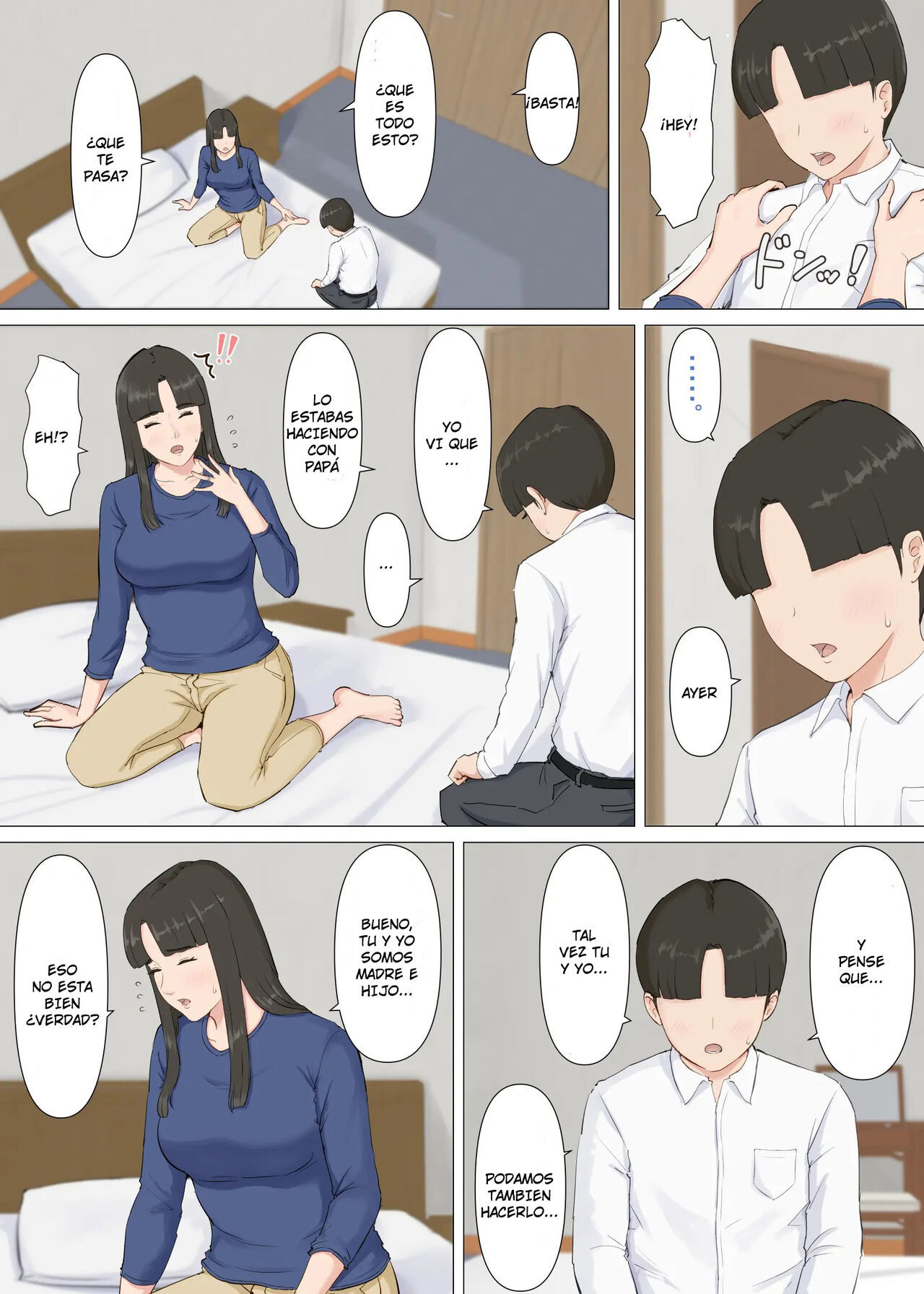 [Horsetail] Kazu-kun to mama [Spanish][SrTraduc]