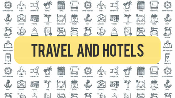 Travel And Hotels - VideoHive 21291309