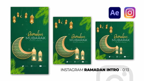 Ramadan Intro Instagram - VideoHive 36867289