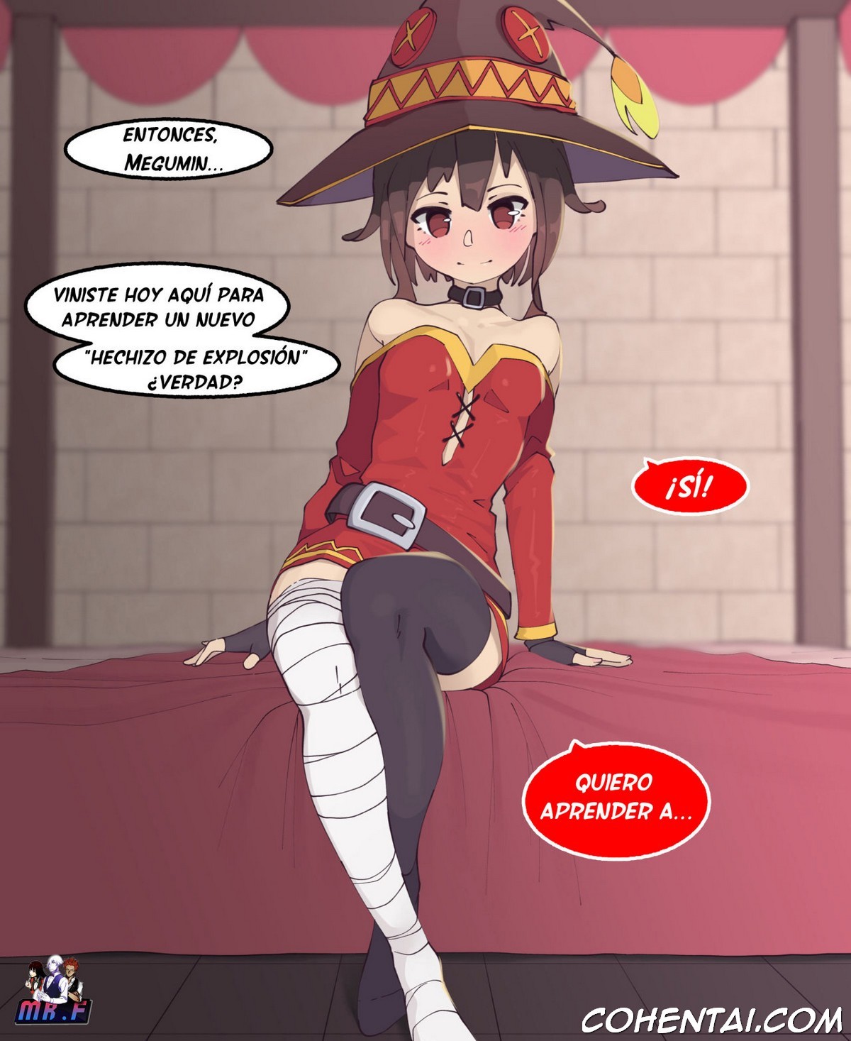 Megumin Part 1-4 (Kono Subarashii Sekai ni Syukufuku o!) xxx comics manga porno doujin hentai español sexo 