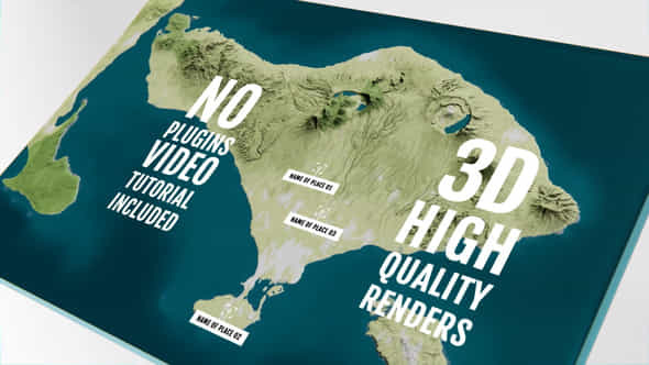 Physical Map - VideoHive 44545567