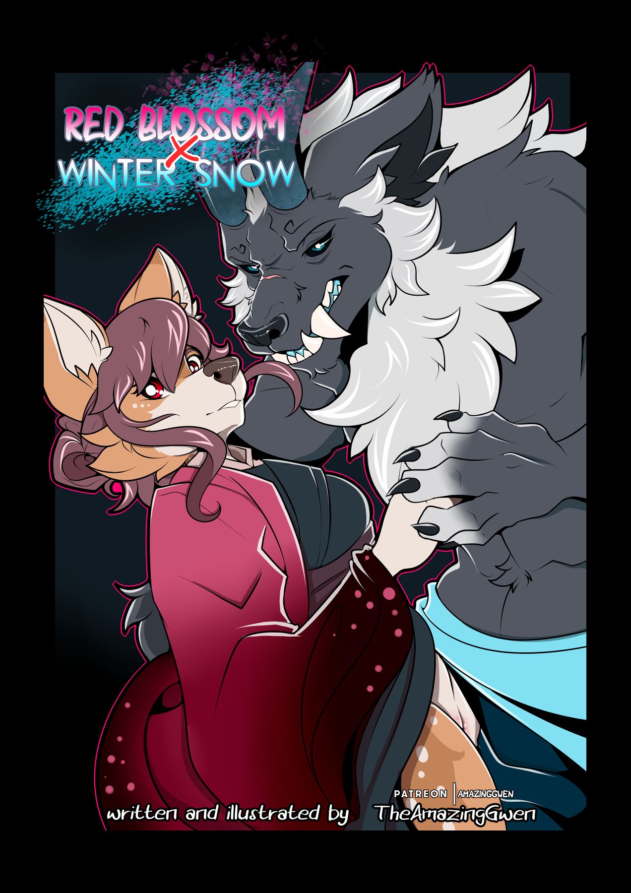 &#91;Amazinggwen&#93; – Red Blossom & Winter Snow - 0