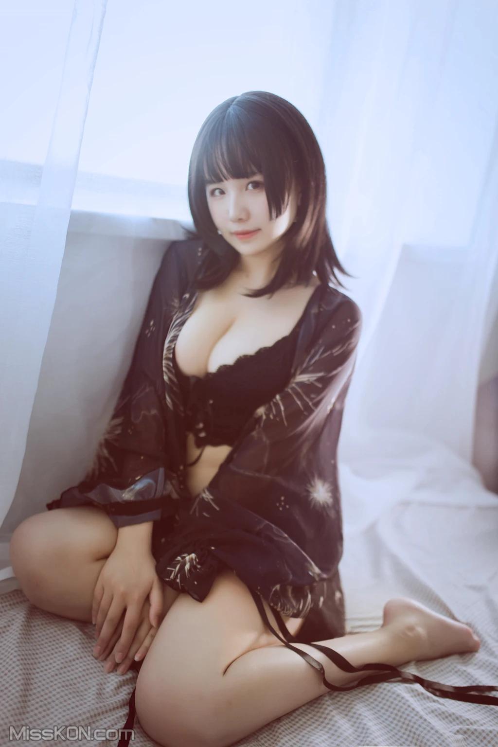 Coser@阿半今天很开心: 黑色吊带 (23 photos)(18)