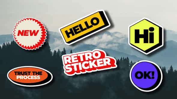 Animated Stickers Ae - VideoHive 59329547