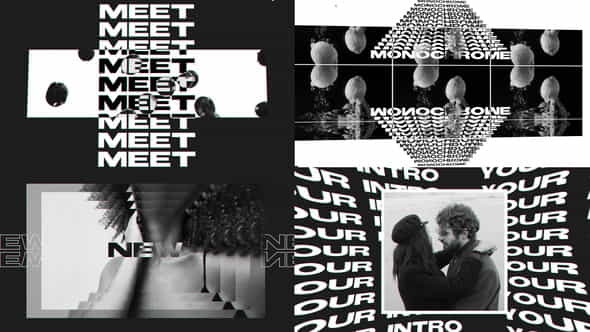 Monocrome Opener v2 | Abstract - VideoHive 31446385