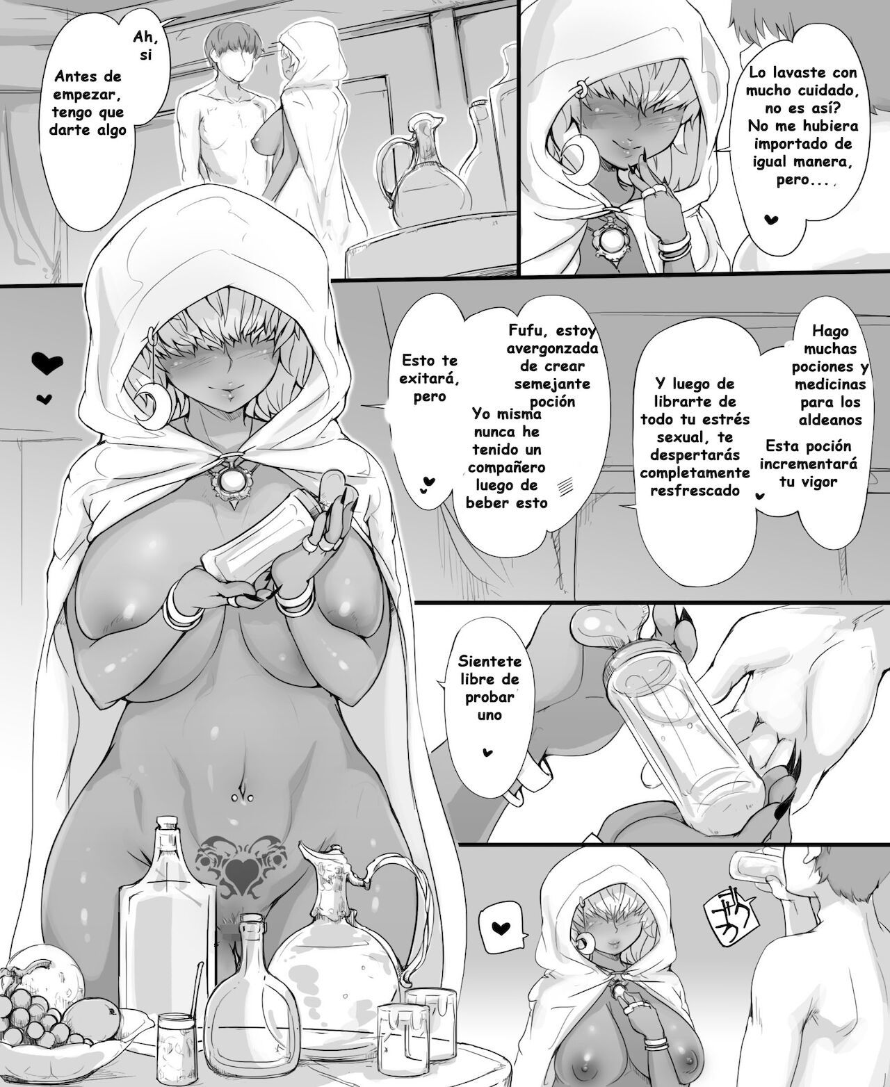 [nounanka (Abubu)] Numachi no Majo no Yakata [Spanish]