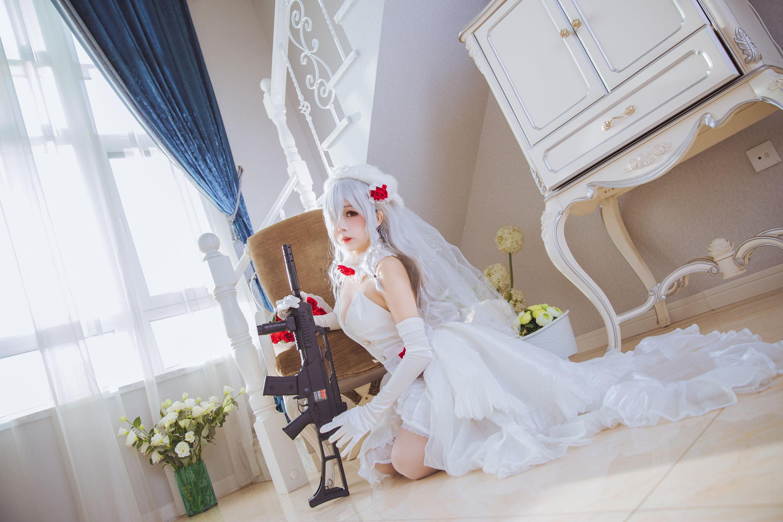 [网红Coser] 日奈娇 《g36c 礼服》 写真集(10)