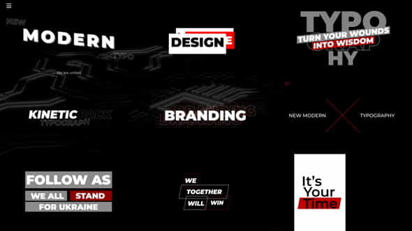 Typography Titles | After Effects - VideoHive 37244340