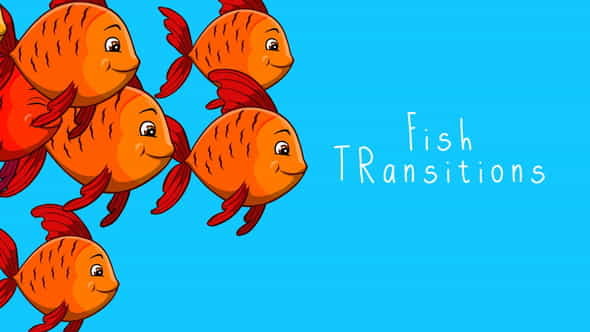 Fish Transitions - VideoHive 20860367