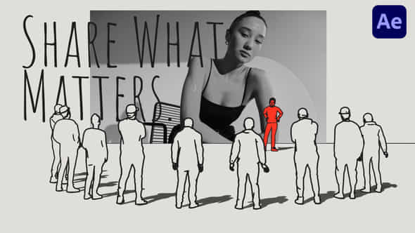 Stand Out 3D Stylized Intro - VideoHive 58487980