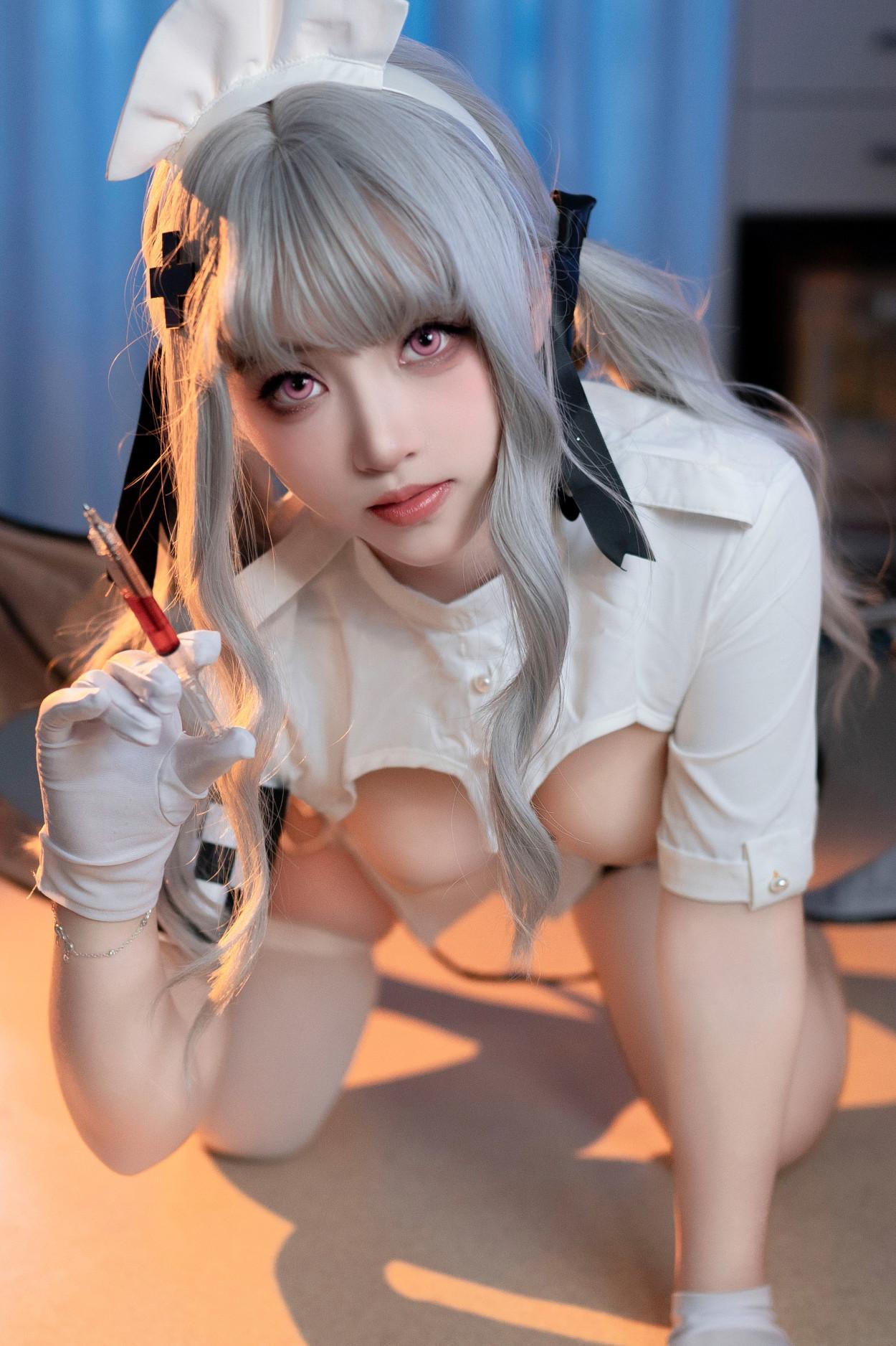 Cosplay Bangni邦尼 魅魔护士 Set.01(27)