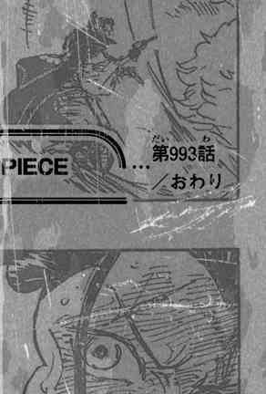 Spoiler One Piece Chapter 993 Spoiler Summaries And Images Worstgen