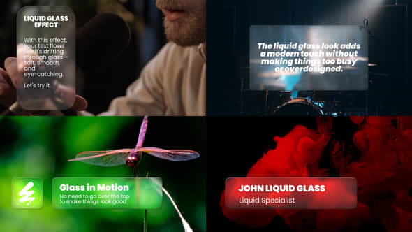 Liquid Glass - VideoHive 58875714