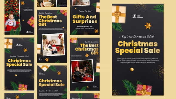Christmas Special Sale Social Story - VideoHive 35003259