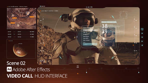 Hud Interface Video Call 02 Ae - VideoHive 53155038