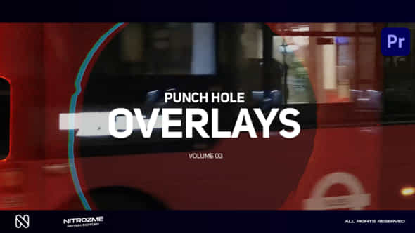 Punch Hole Overlays Vol 03 For Premiere Pro - VideoHive 49096410