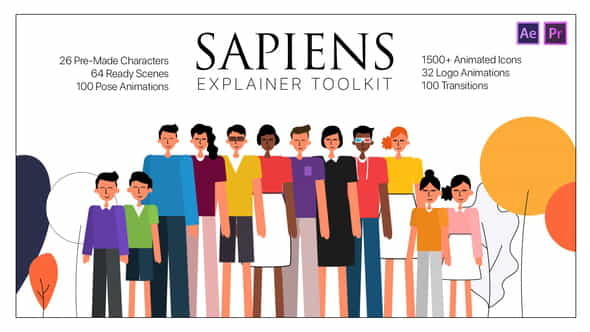 Sapiens Explainer Toolkit AE - VideoHive 26675596