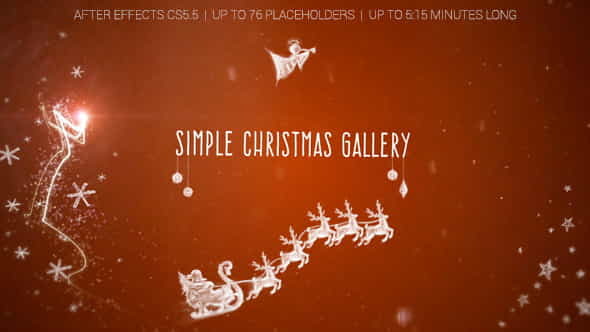 Simple Christmas Gallery - VideoHive 18749864