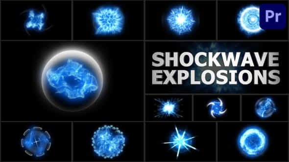 Energy Shockwave Explosions - VideoHive 42950903