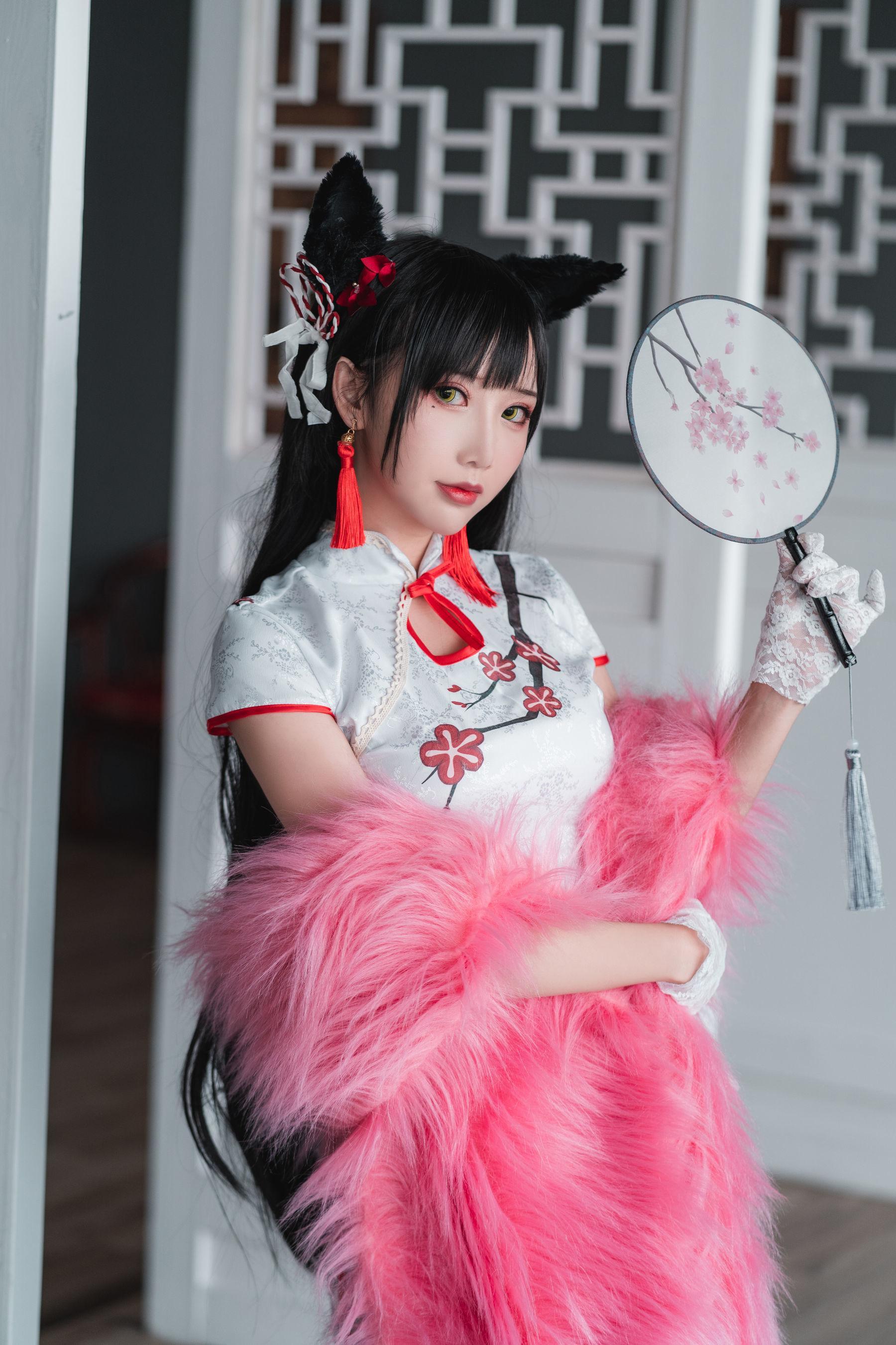 [网红COSER] Coser面饼仙儿 – 旗袍爱宕 写真集(5)