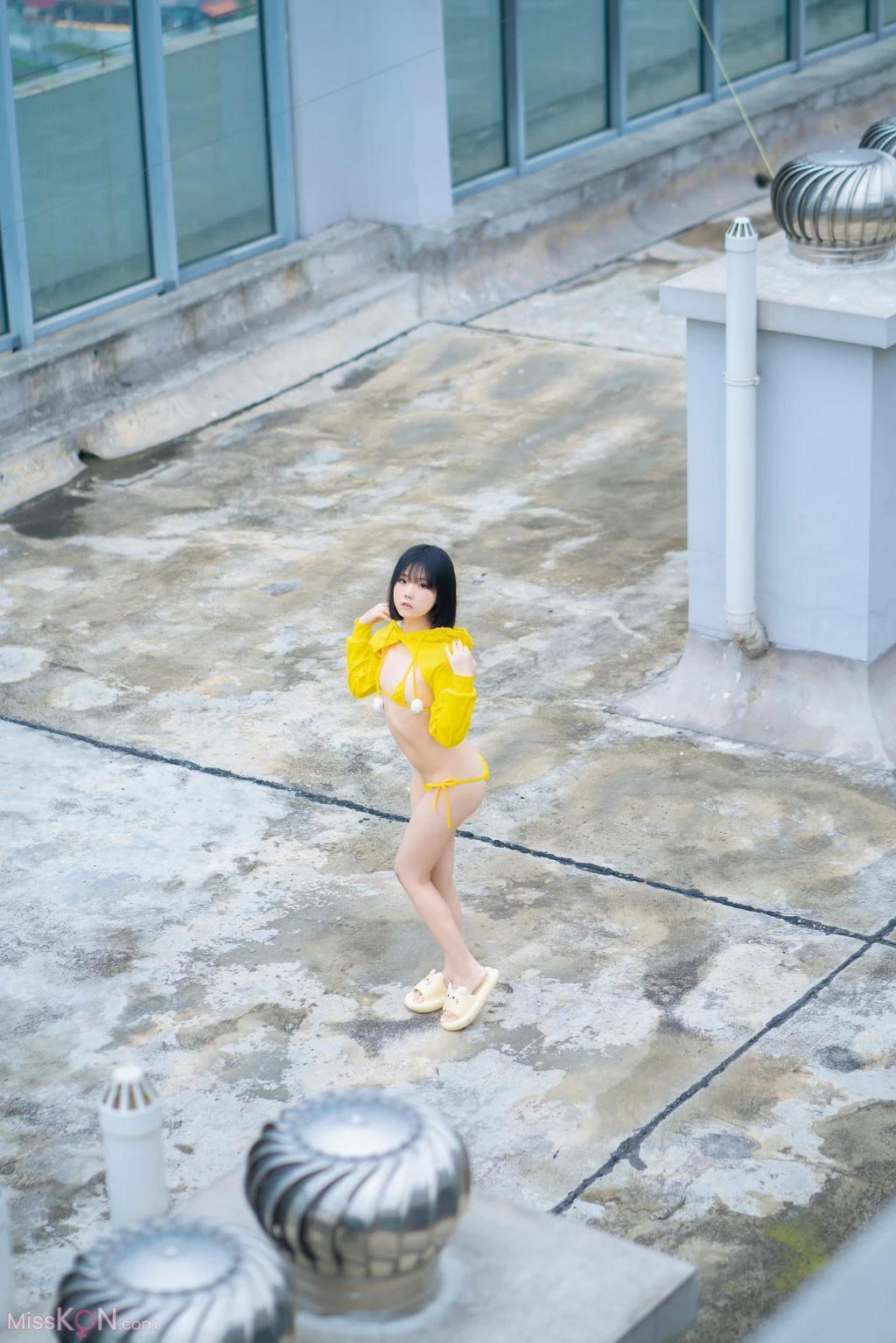 Coser@一只小栗奈: 天台小雨衣 (169 photos )(163)