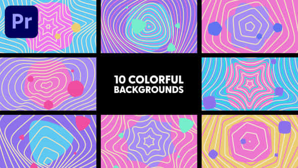 Colorful Backgrounds - VideoHive 44752504