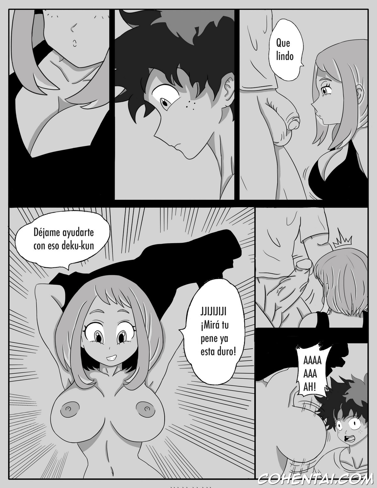 LICENSE FOR SEX (Boku no Hero Academia) xxx comics manga porno doujin hentai español sexo 