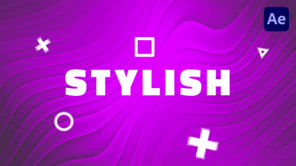 Stylish Rhythmic Typography - VideoHive 44697938