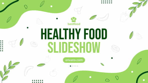 Healthy Food Slideshow - VideoHive 36000423
