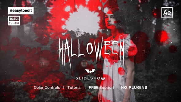 Halloween Slideshow Template - VideoHive 34132750