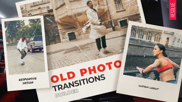 Old Photo Transitions - VideoHive 53406274