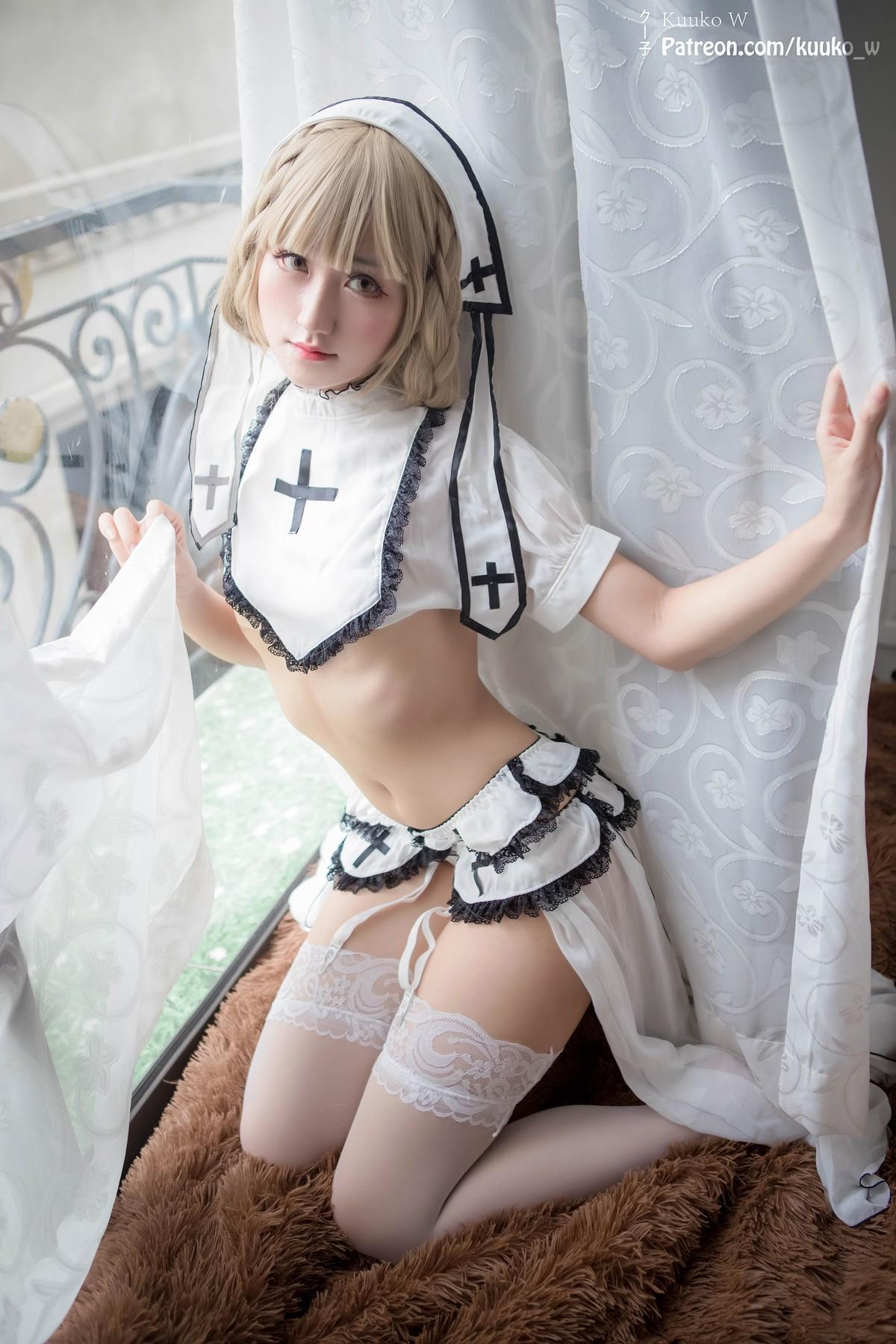 Cosplay KuukoW クー子 White Angel(23)