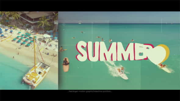 Summer Multi Secreen - VideoHive 39176456