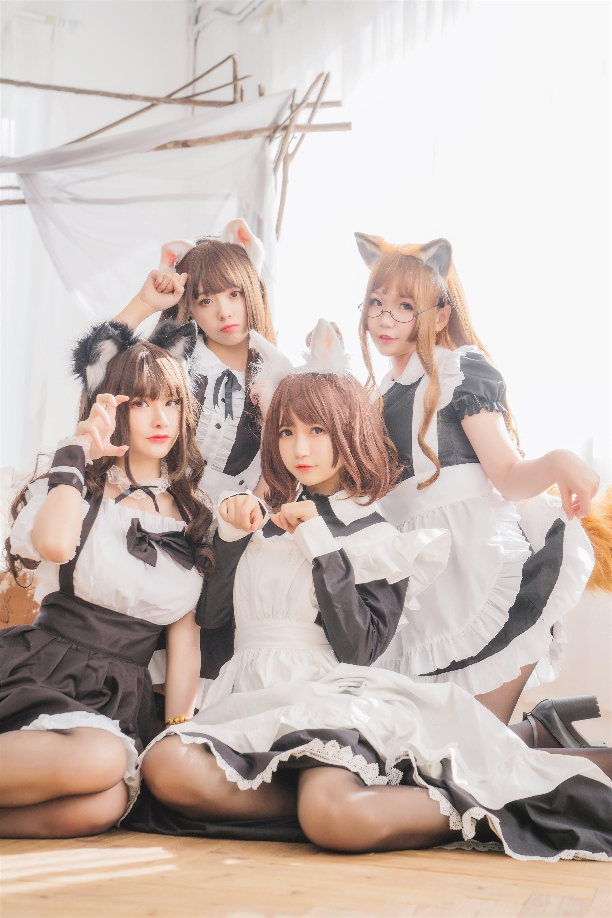 白金Saki-小野妹子w×宅夏×前羽 四人彼女电子档(48)