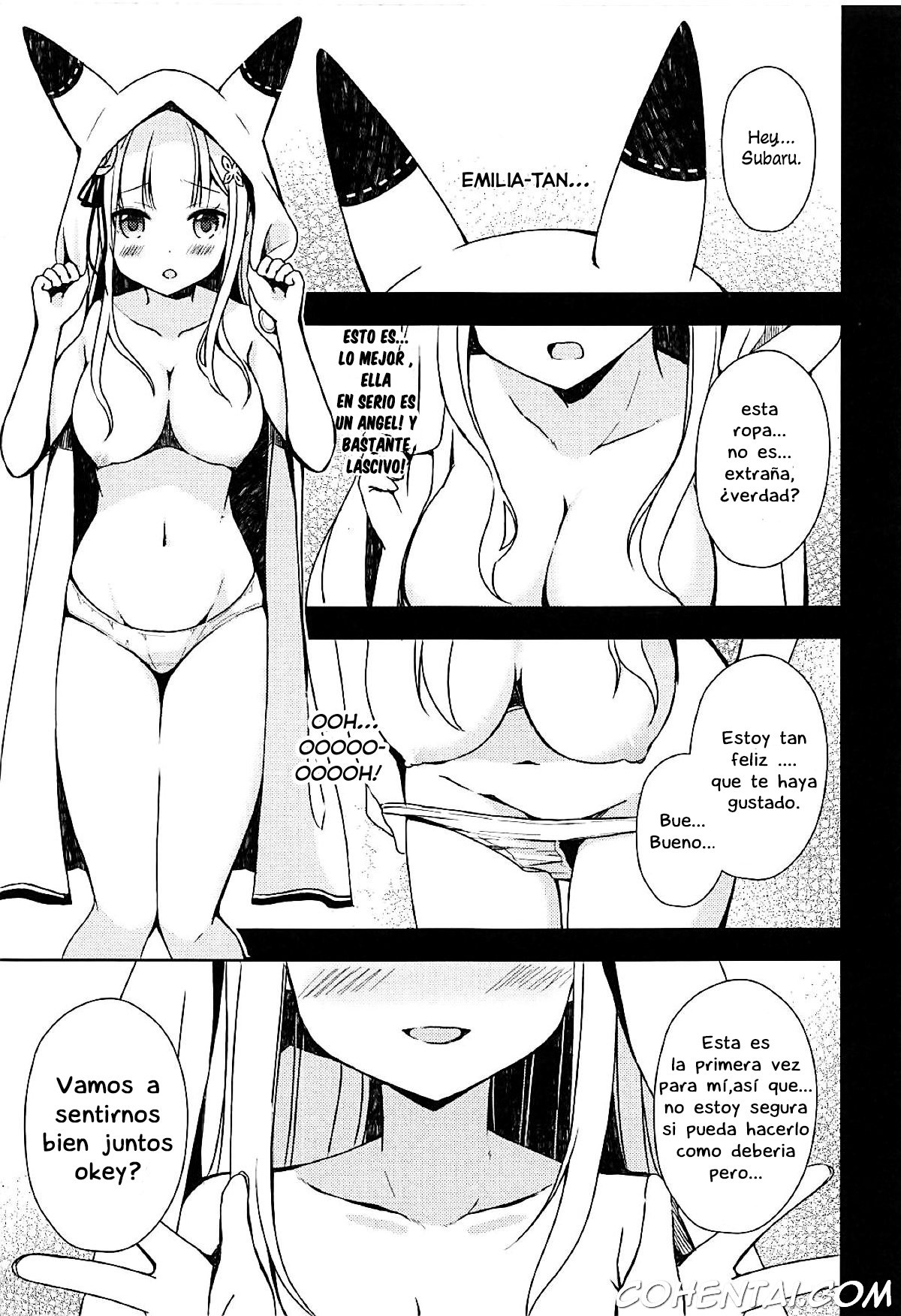 Rem-nyan to Nyannyan Suru? (Re:Zero kara Hajimeru Isekai Seikatsu) xxx comics manga porno doujin hentai español sexo 